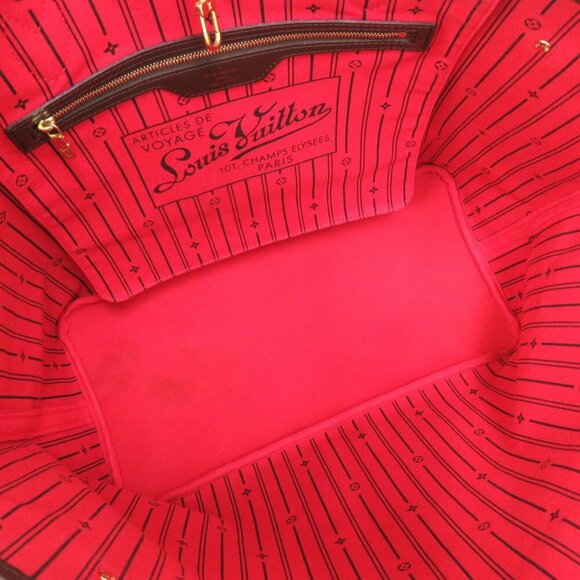 LOUIS VUITTON Authentic Brown Damier Neverfull GM Tote Bag - Picture 6 of 9